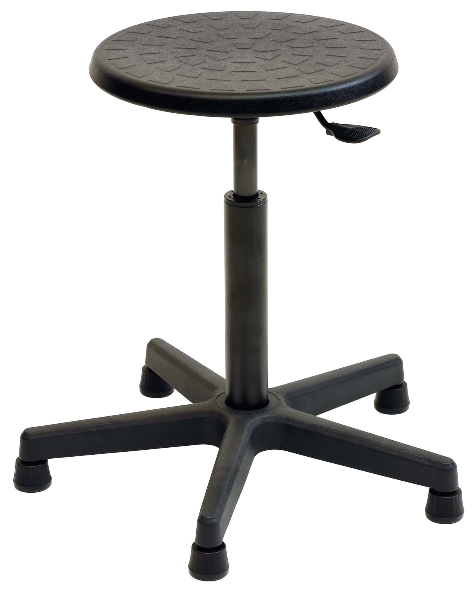 Kuststoffhocker 35cm Höhneverstellbar 42-61cm