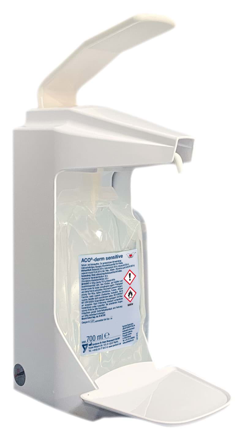 Hybag Spender Kunststoff 700ml inkl. Abtropfschale